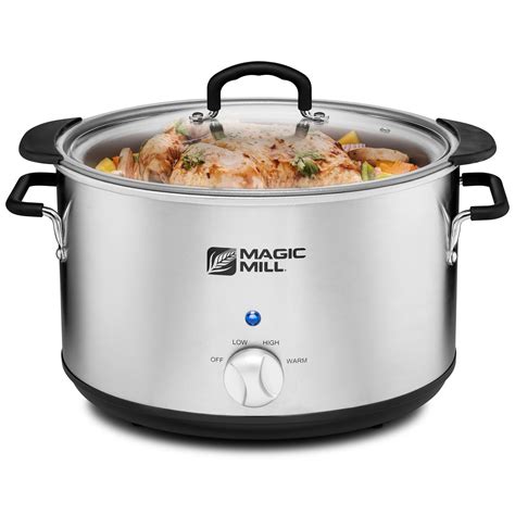 Cooking Made Easy: How the Magic Mill Crock Pot Simplifies Meal Preparation